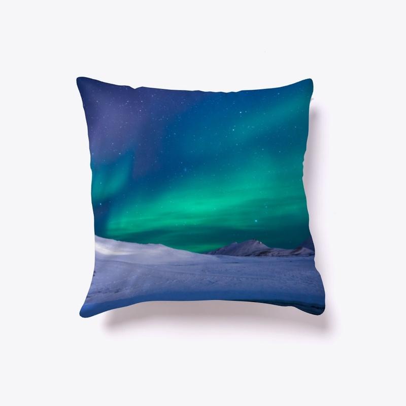 Northern Lights pillow